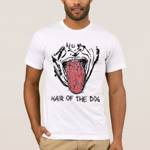 T-shirt de cheveux de langue