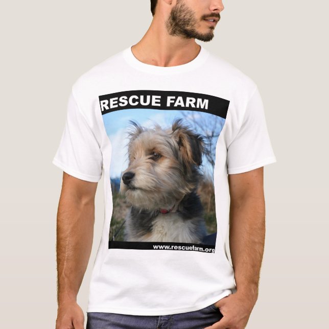 T-shirt de chien de ferme de délivrance (Devant)