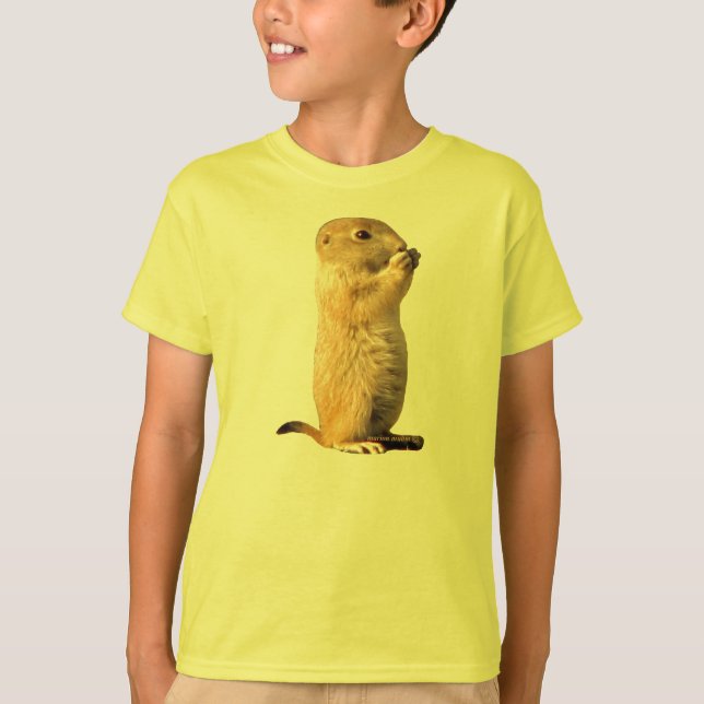 T-shirt de chien de prairie (Devant)