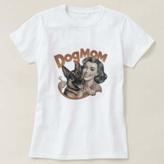 t-shirt de chien maman chien amateur de berger all