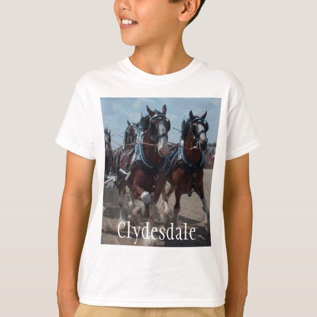 T-shirt de Childs Clydesdale (Devant)