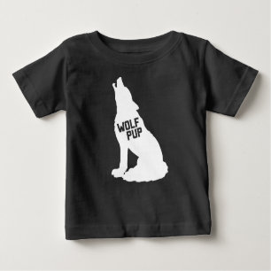 T-shirt de chiot de loup