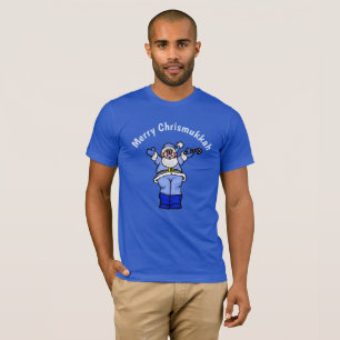 T-shirt de Chrismukkah Père Noël