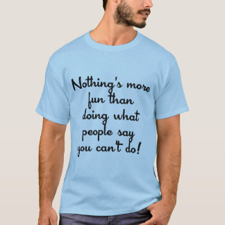 T-shirt de citation