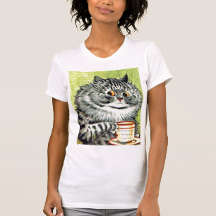 T-shirt de citation de chat de thé