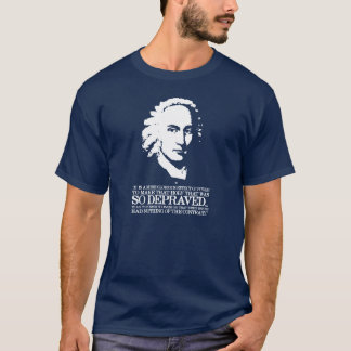 T-shirt de citation de Jonathan Edwards