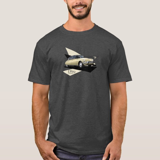 T-shirt de Citroen DS19 (Devant)