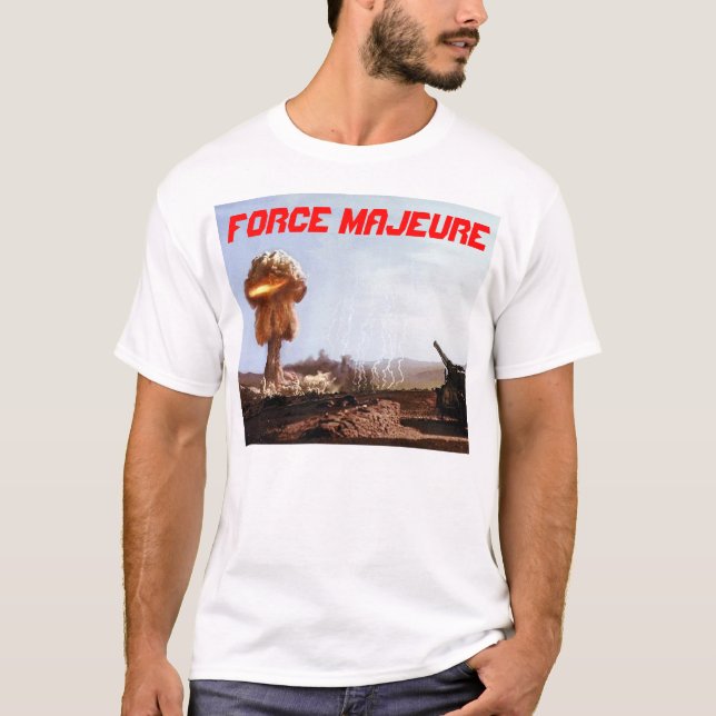 T-shirt de clan de force majeure -- Grandes armes (Devant)