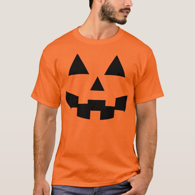 T-shirt de classique de JackOLantern (Devant)