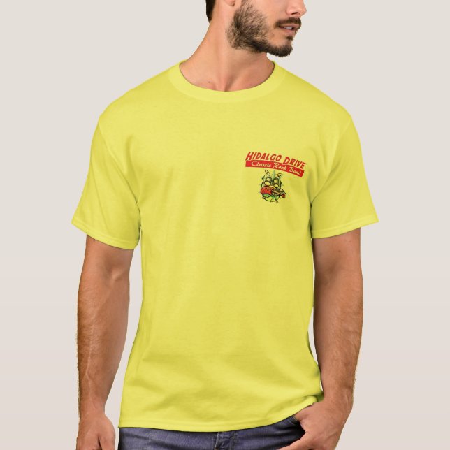 T-shirt de classique de jaune d'entraînement de (Devant)