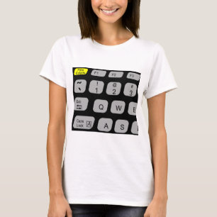 T-shirt de clavier "d'évasion de Pina Colada"