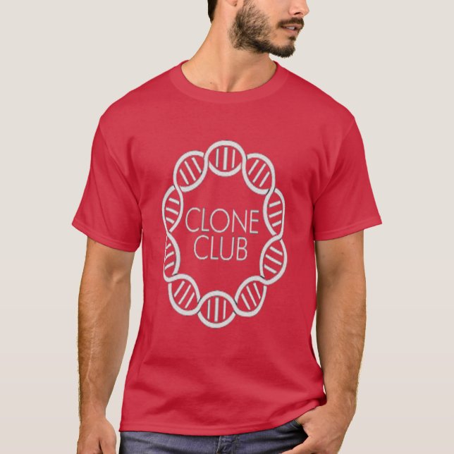 T-shirt de club de clone (Devant)