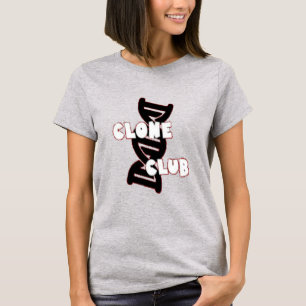T-shirt de club de clone