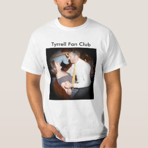 T-shirt de club de fan de Tyrrell