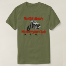 T-shirt de club de la moto de l'Oncle Sam
