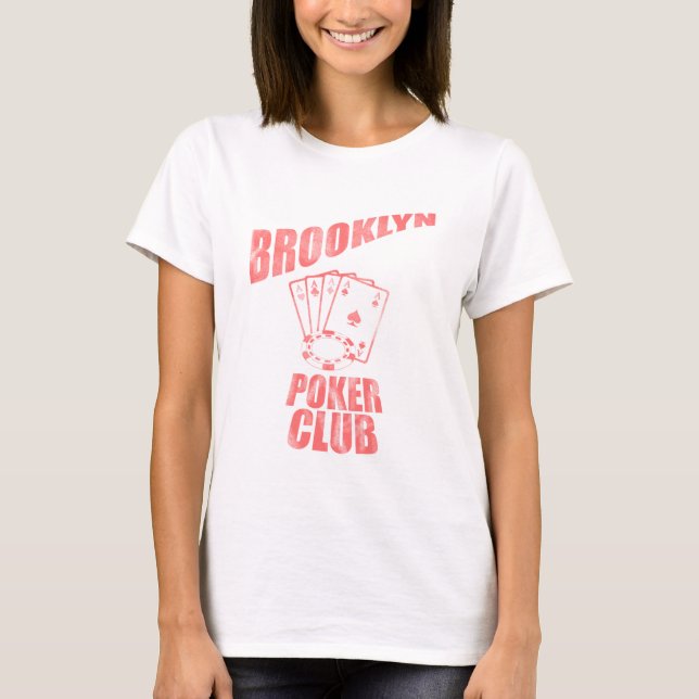 T-SHIRT DE CLUB DE TISONNIER DE BROOKLYN (Devant)