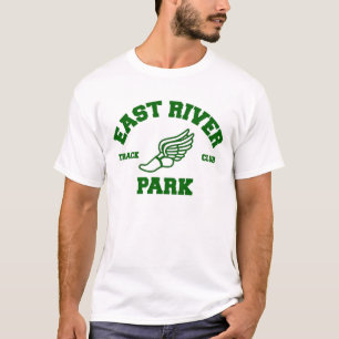 T-shirt de club de voie de parc de l'East River