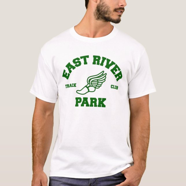 T-shirt de club de voie de parc de l'East River (Devant)