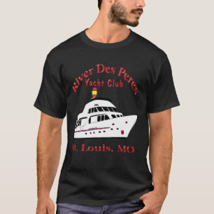 T-shirt de club de yacht de DES Peres de rivière