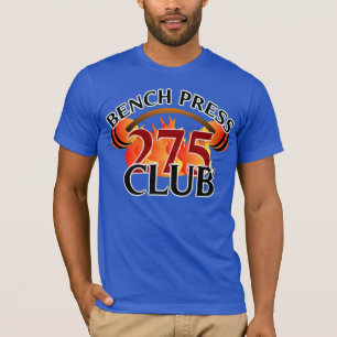 T-shirt de club du banc à presse 275