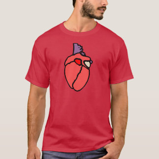 T-shirt de coeur