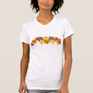 T-shirt de collage de Daylily