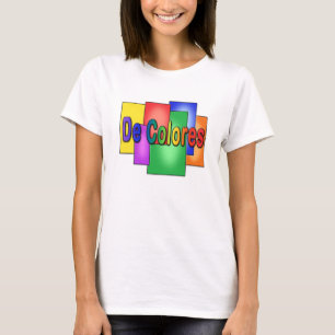 T-shirt De Colores en verre souillé