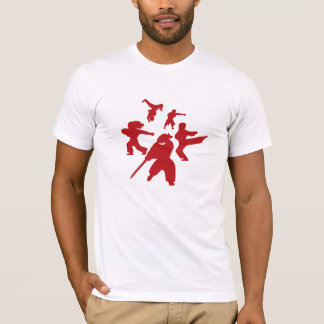 T-shirt de combat r de cercle