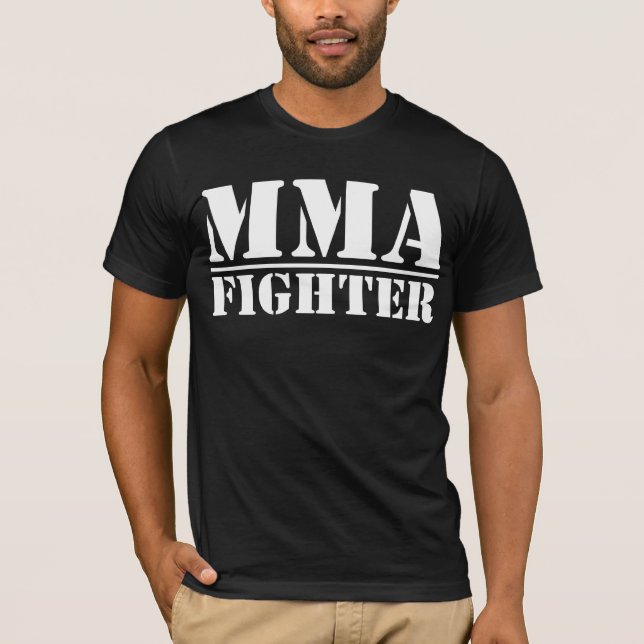 T-shirt de combattant de MIXED MARTIAL ART (Devant)
