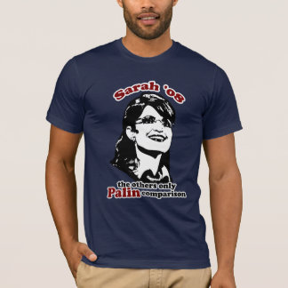 T-shirt de comparaison de Palin