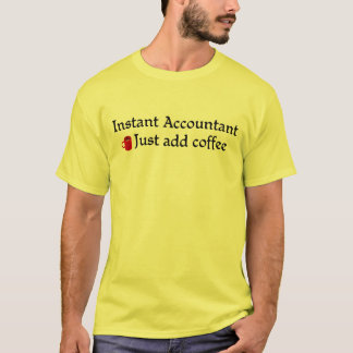 T-shirt de comptable