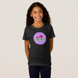 T-Shirt de conception de plante de champignon