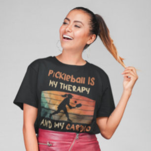 T-Shirt de conception de thérapie et de cardio de