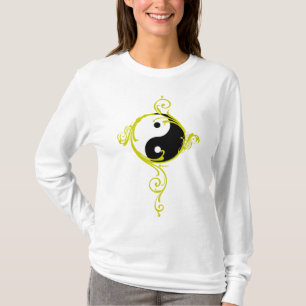 T-shirt de conception de Yin Yang