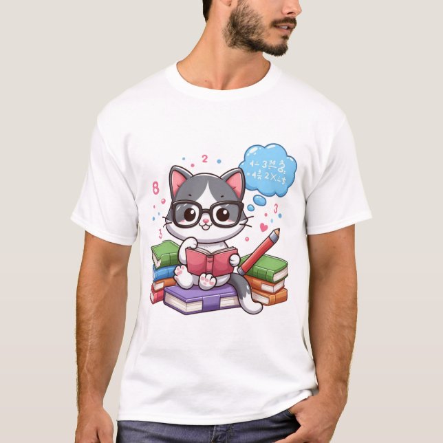 T-shirt de conception mathématique créative (Devant)