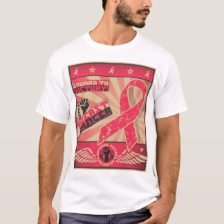 T-shirt de conscience de cancer du sein - HOMMES '