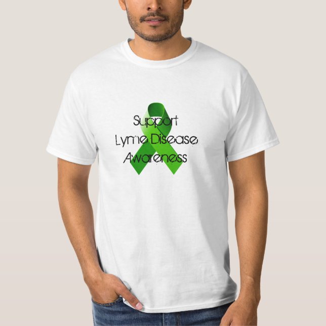 T-shirt de conscience de la maladie de Lyme de (Devant)