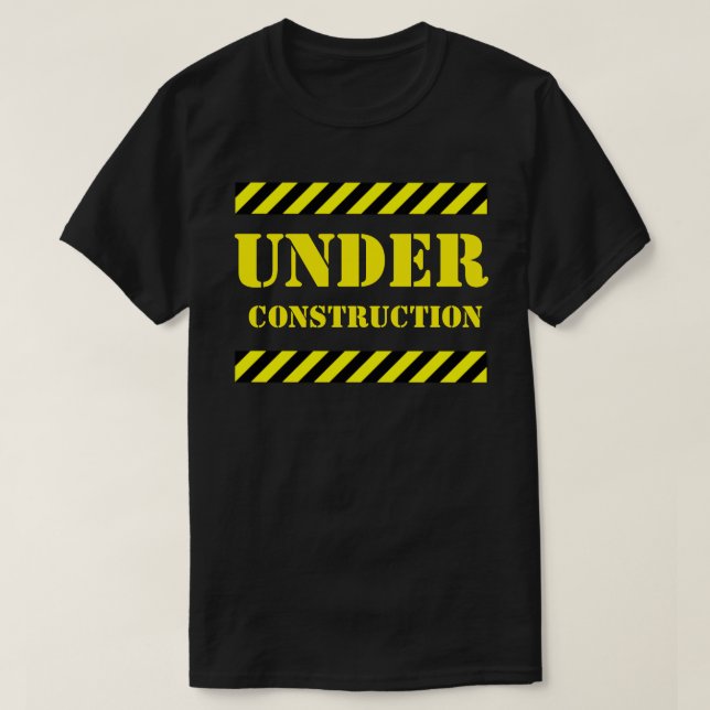 T-shirt DE CONSTRUCTION (Design devant)