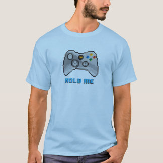 T-shirt de contrôleur de jeu vidéo de xbox ou de