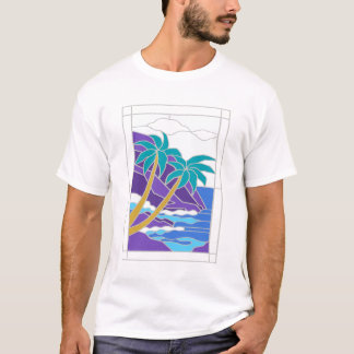 T-shirt de côte de Napali
