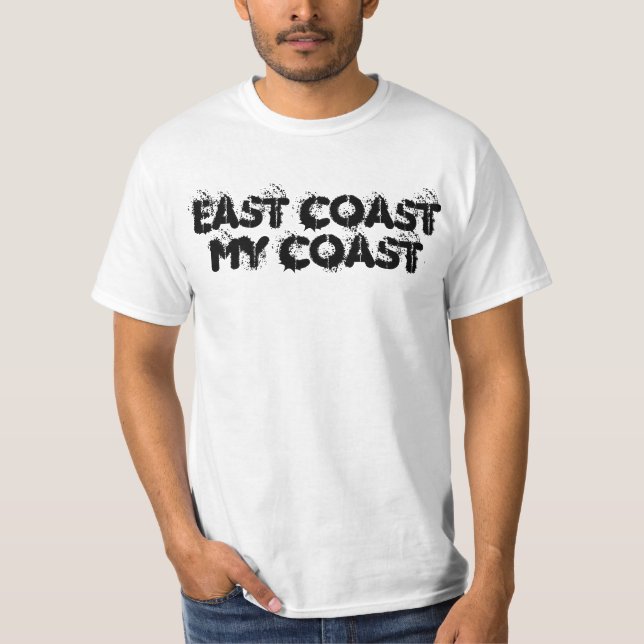 T-shirt de Côte Est (Devant)