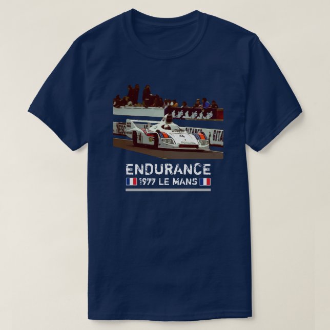 T-shirt de course 1977 à 2 côtés (Design devant)