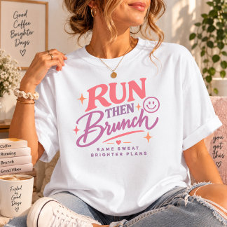 T-shirt de course puis brunch