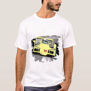 T-shirt de courses d'automobiles