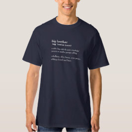 T-shirt de coutume de définition de dictionnaire