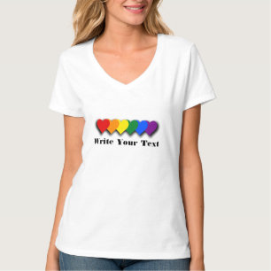 T-shirt de coutume de fierté de LGBT