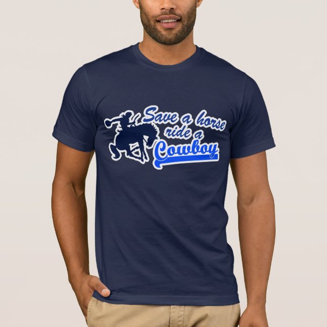 T-shirt de cowboy (Devant)