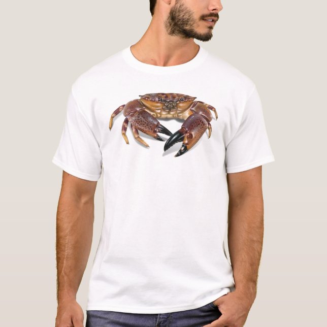 T-shirt de crabe en pierre de la Floride (Devant)