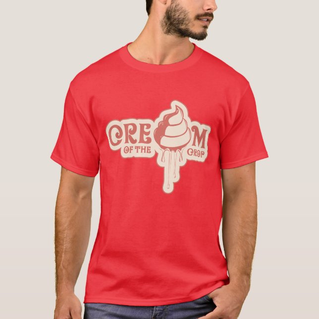 T-shirt de crème de la crème (Devant)