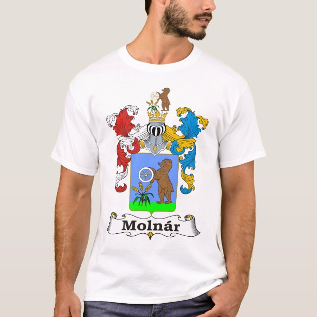 T-shirt de crête de Molnar (Devant)